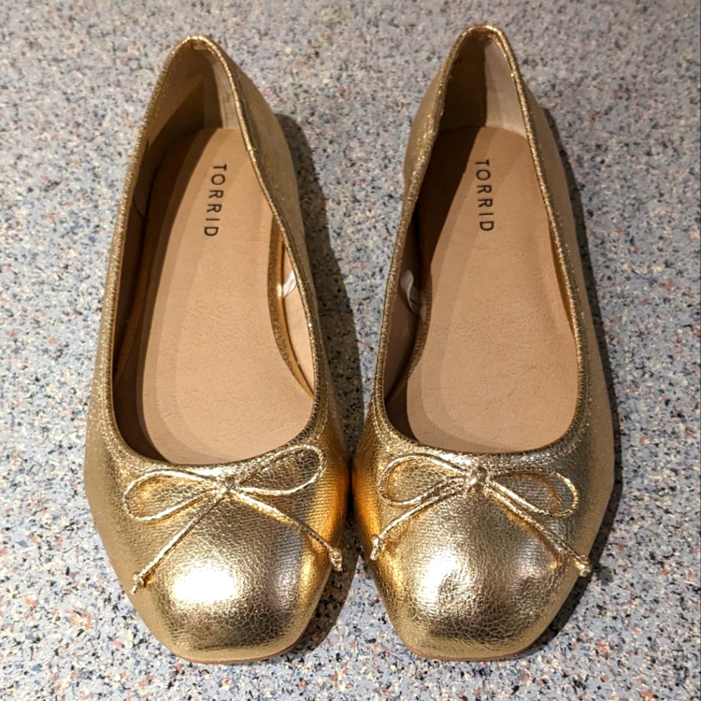 Torrid * Bow Ballet Flats * Wide Width